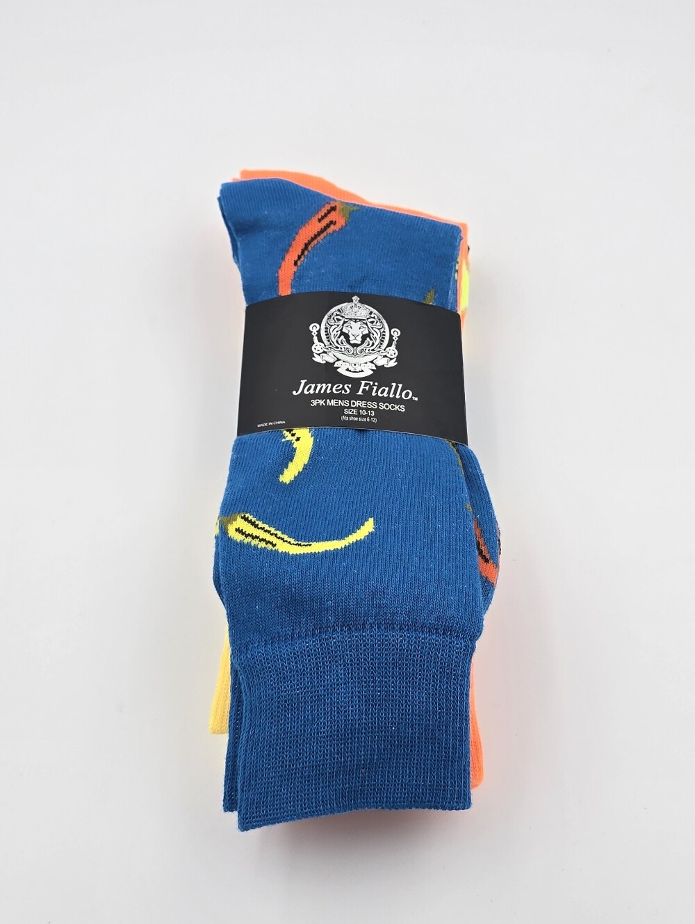 James Fiallo Men's Dress Socks 3-Pack - Size 10-13 - New with Tags